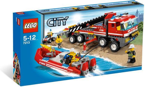 LEGO Off-road brandweerwagen en blusboot 7213 City LEGO CITY @ 2TTOYS LEGO €. 31.99