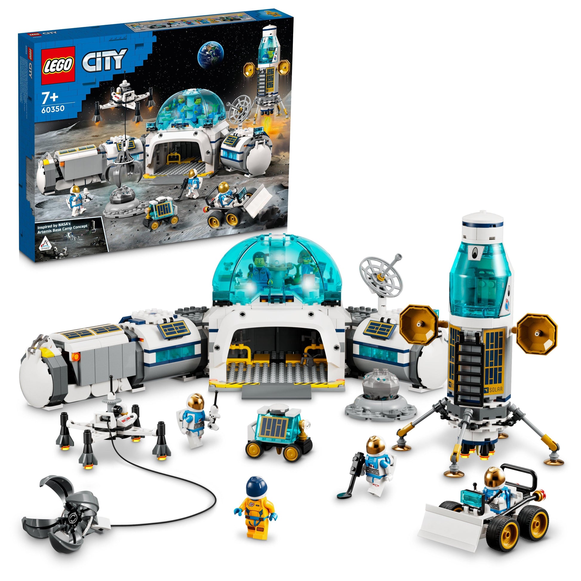 LEGO Onderzoeksstation op de maan 60350 City LEGO CITY RUIMTEVAART @ 2TTOYS | Official LEGO shop😊🥰 LEGO €. 84.49