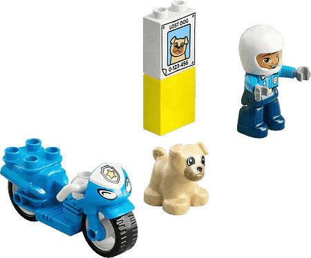 LEGO Politie motor 10967 DUPLO LEGO DUPLO @ 2TTOYS | Official LEGO shop😊🥰 LEGO €. 8.48