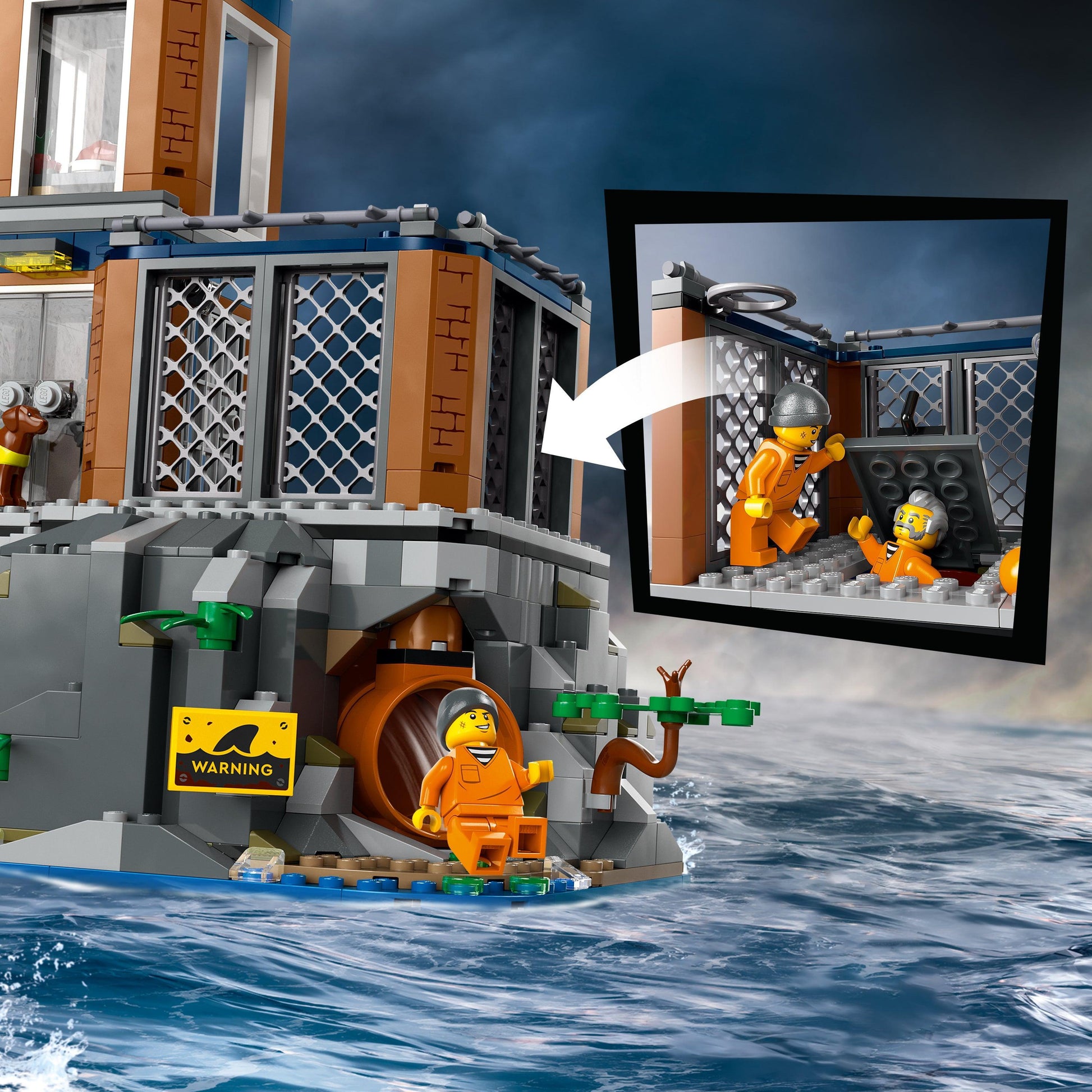 LEGO Politiebureau op het gevangeniseiland 60419 City LEGO City @ 2TTOYS LEGO €. 83.99