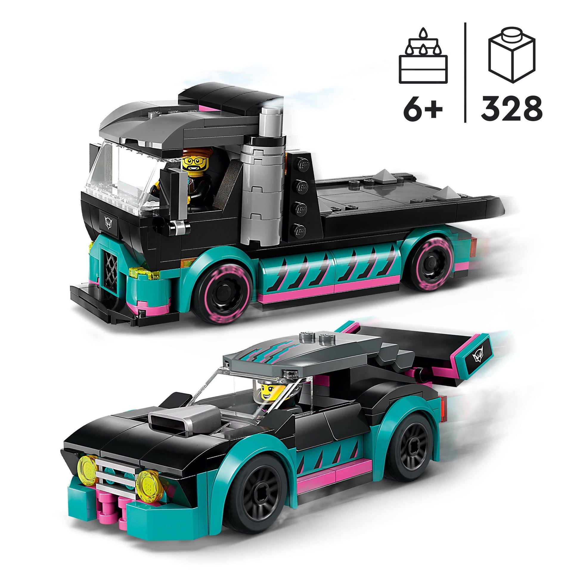 LEGO Raceautotransporter 60406 City LEGO CITY @ 2TTOYS LEGO €. 17.99