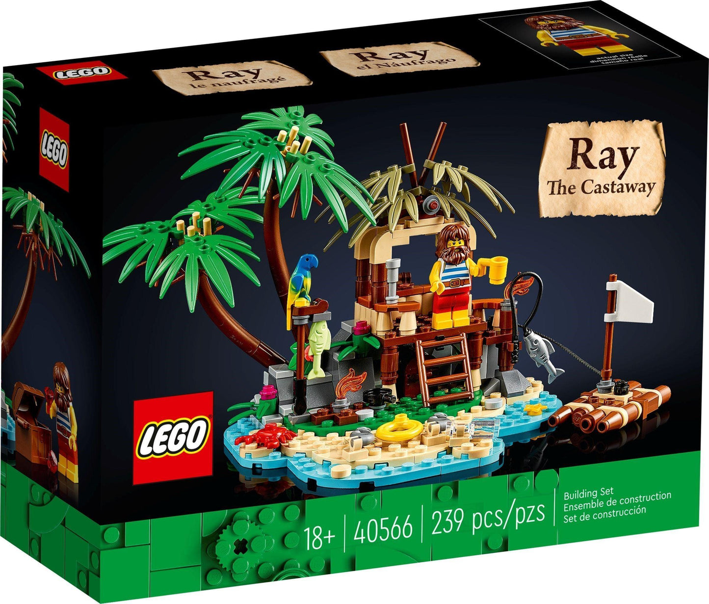 LEGO Ray the Castaway 40556 Ideas LEGO IDEAS @ 2TTOYS LEGO €. 16.99