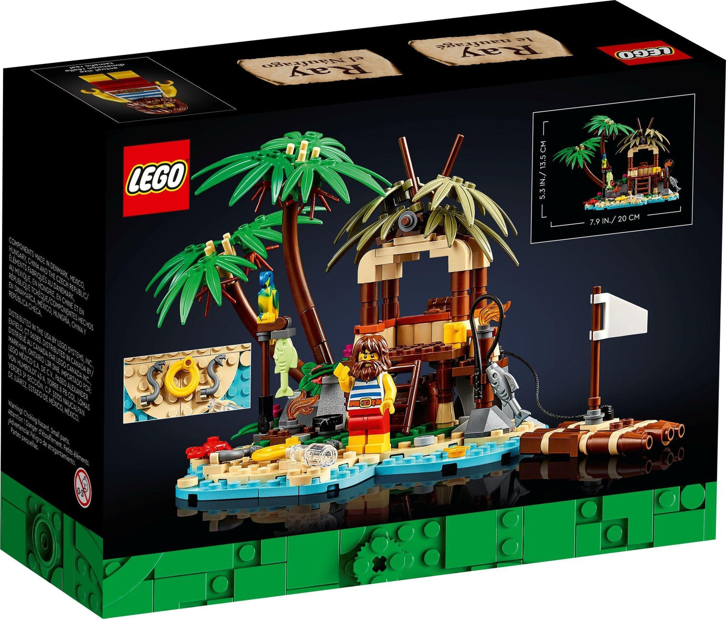 LEGO Ray the Castaway 40556 Ideas LEGO IDEAS @ 2TTOYS LEGO €. 16.99