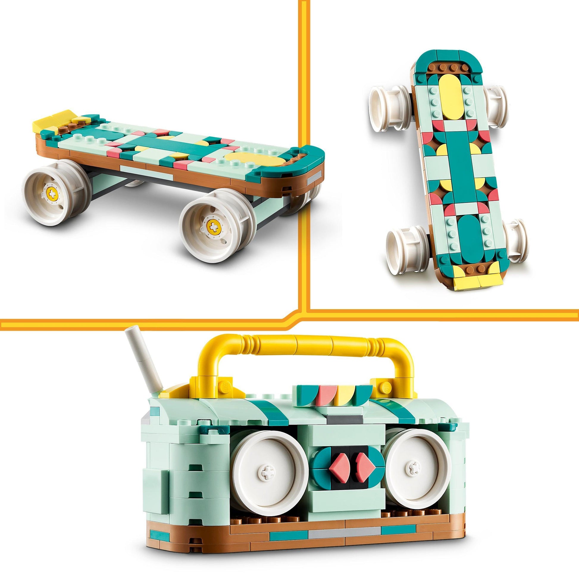 LEGO Retro Rollschaats 31148 Creator 3 in 1 LEGO CREATOR 3 IN 1 @ 2TTOYS | Official LEGO shop😊🥰 LEGO €. 25.48