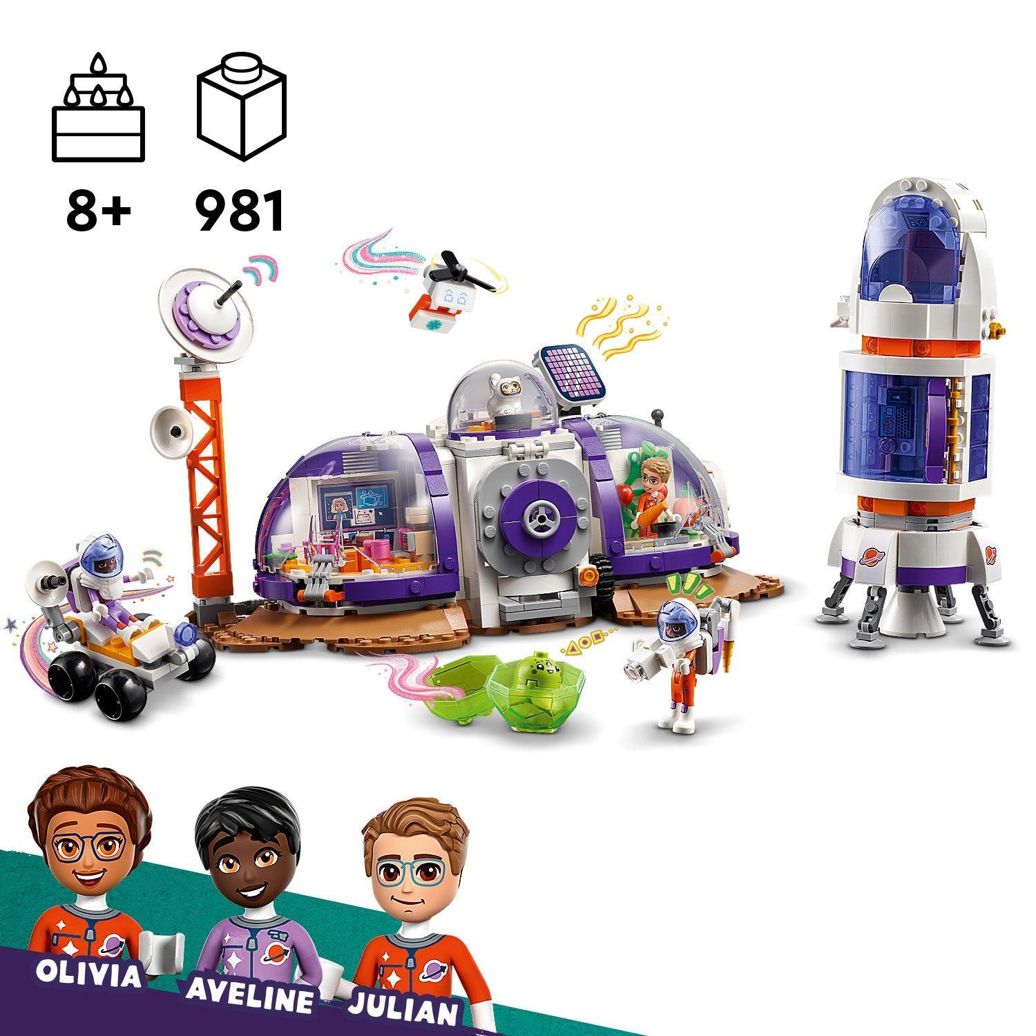 LEGO Ruimte station op mars met raket 42605 Friends LEGO FRIENDS @ 2TTOYS LEGO €. 76.49