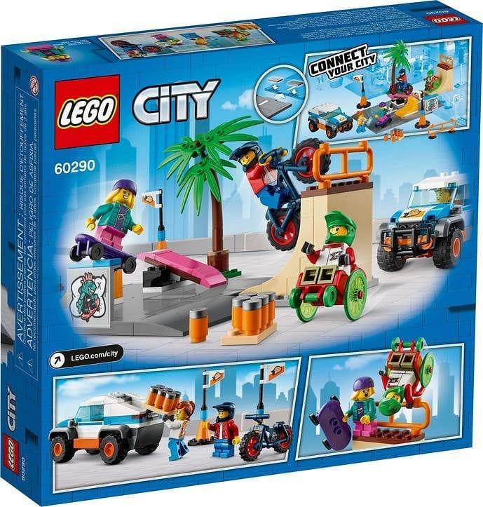 LEGO Skate park 60290 City LEGO CITY VILLE @ 2TTOYS LEGO €. 34.99