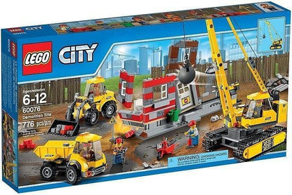 LEGO Sloop terrein met kraan, vrachtwagen en graafmachine 60076 City LEGO CITY GEWELDIGE VOERTUIGEN @ 2TTOYS | Official LEGO shop😊🥰 LEGO €. 129.99