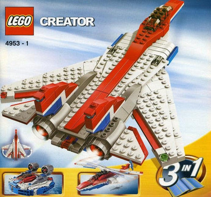 LEGO Snelle vliegtuigen 4953 Creator LEGO CREATOR 3 IN 1 @ 2TTOYS | Official LEGO shop😊🥰 LEGO €. 89.99