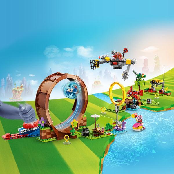 LEGO Sonic's looping-uitdaging in de Green Hill Zone 76994 Sonic LEGO @ 2TTOYS LEGO €. 88.99