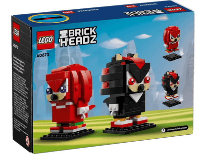 LEGO Sonic the Hedgehog™: Knuckles en Shadow 40672 Brickheadz LEGO BRICHEADZ @ 2TTOYS | Official LEGO shop😊🥰 LEGO €. 19.99