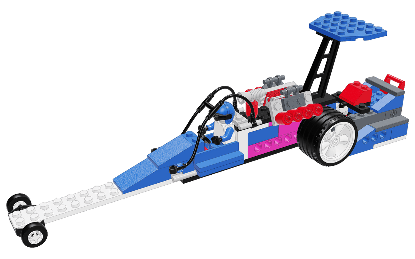 LEGO Speed Dragster 6714 Town LEGO Town @ 2TTOYS | Official LEGO shop😊🥰 LEGO €. 11.49