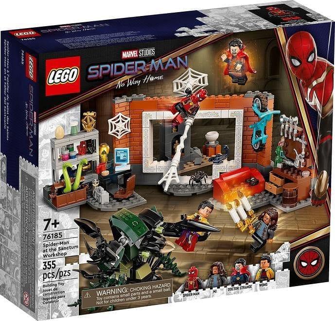 LEGO Spider-Man bij de Sanctum uitvalsbasis 76185 Super Heroes LEGO SPIDERMAN @ 2TTOYS | Official LEGO shop😊🥰 LEGO €. 40.49