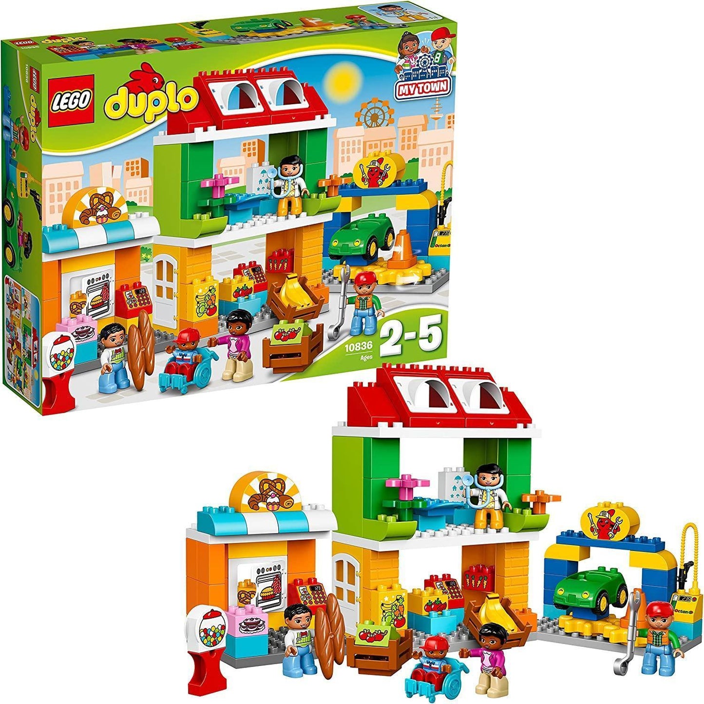 LEGO Stadsplein 10836 Duplo LEGO DUPLO @ 2TTOYS | Official LEGO shop😊🥰 LEGO €. 59.99