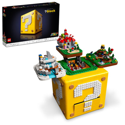 LEGO Super Mario 64 vraagtekenblok Question Mark 71395 Super Mario LEGO SUPERMARIO @ 2TTOYS | Official LEGO shop😊🥰 LEGO €. 199.99