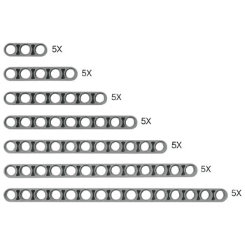 LEGO Technic Studless Beams 5003163 Education LEGO Education @ 2TTOYS | Official LEGO shop😊🥰 LEGO €. 11.99