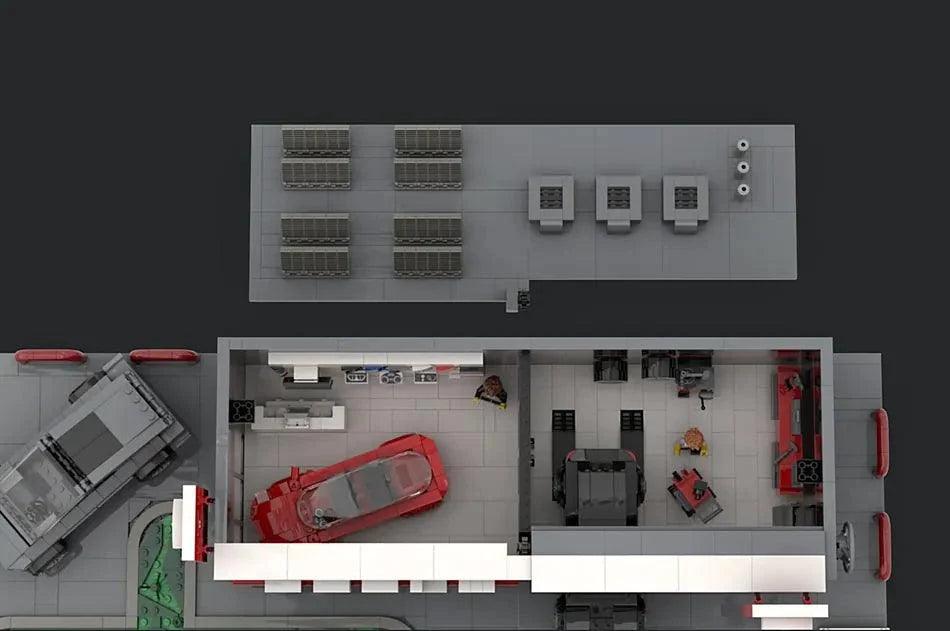 LEGO TESLA GARAGE LEGO IDEAS @ 2TTOYS LEGO €. 888.88