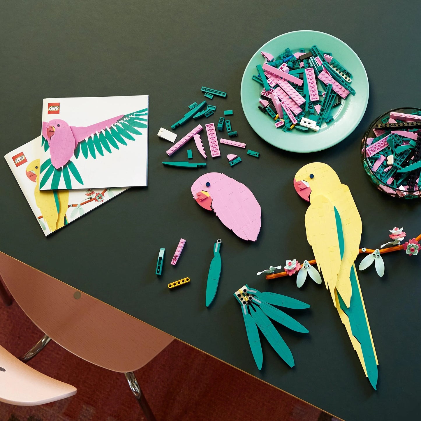 LEGO The Fauna Collection - Macaw Parrots 31211 Art LEGO ART @ 2TTOYS LEGO €. 41.99