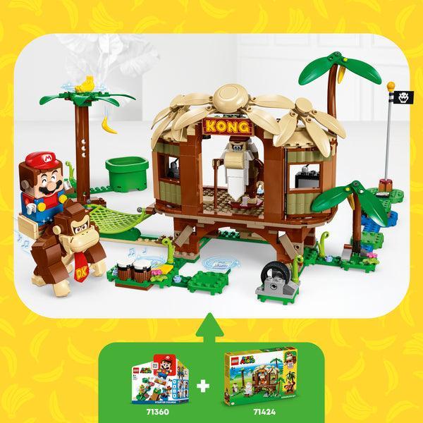 LEGO Uitbreidingsset: Donkey Kongs boomhut 71424 SuperMario LEGO @ 2TTOYS | Official LEGO shop😊🥰 LEGO €. 54.98