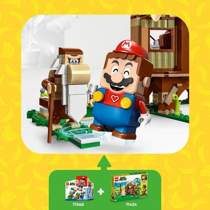 LEGO Uitbreidingsset: Donkey Kongs boomhut 71424 SuperMario LEGO @ 2TTOYS | Official LEGO shop😊🥰 LEGO €. 54.98