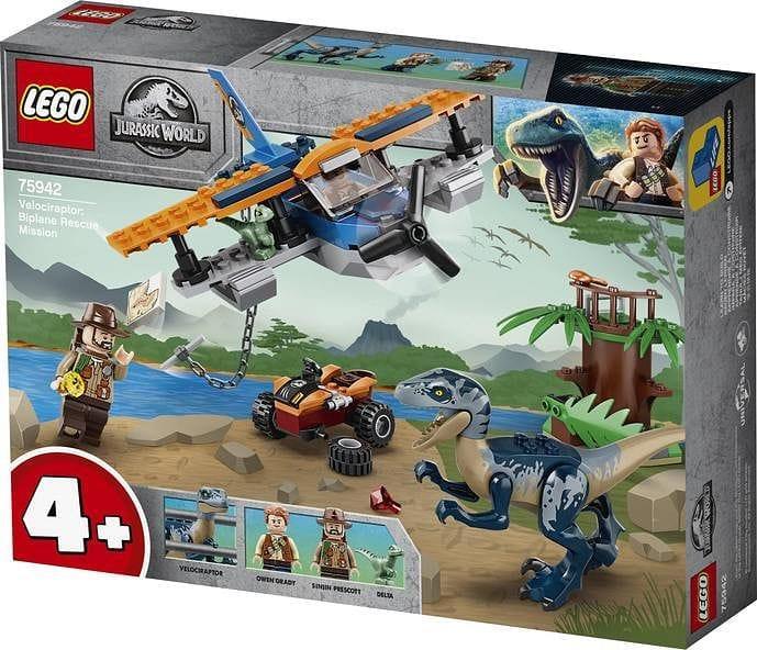 LEGO Velociraptor reddingsmissie 75942 Jurassic World LEGO JURASSIC WORLD @ 2TTOYS LEGO €. 26.99