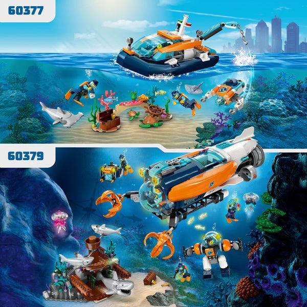 LEGO Verkenningsduikboot 60377 City LEGO CITY @ 2TTOYS | Official LEGO shop😊🥰 LEGO €. 25.48