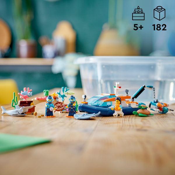 LEGO Verkenningsduikboot 60377 City LEGO CITY @ 2TTOYS | Official LEGO shop😊🥰 LEGO €. 25.48