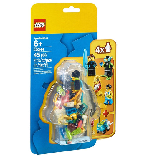 LEGO Vier de zomer Minifiguren Pack 40344 Minifiguren LEGO MINIFIGUREN @ 2TTOYS | Official LEGO shop😊🥰 LEGO €. 11.99