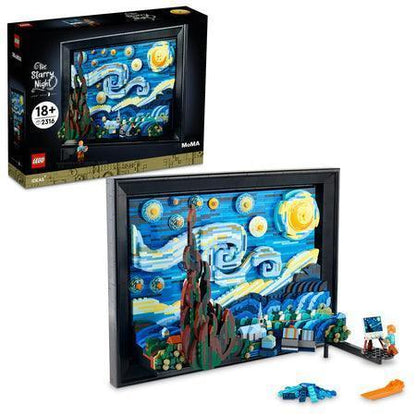 LEGO Vincent van Gogh - De sterrennacht 21333 Ideas LEGO IDEAS @ 2TTOYS | Official LEGO shop😊🥰 LEGO €. 169.99