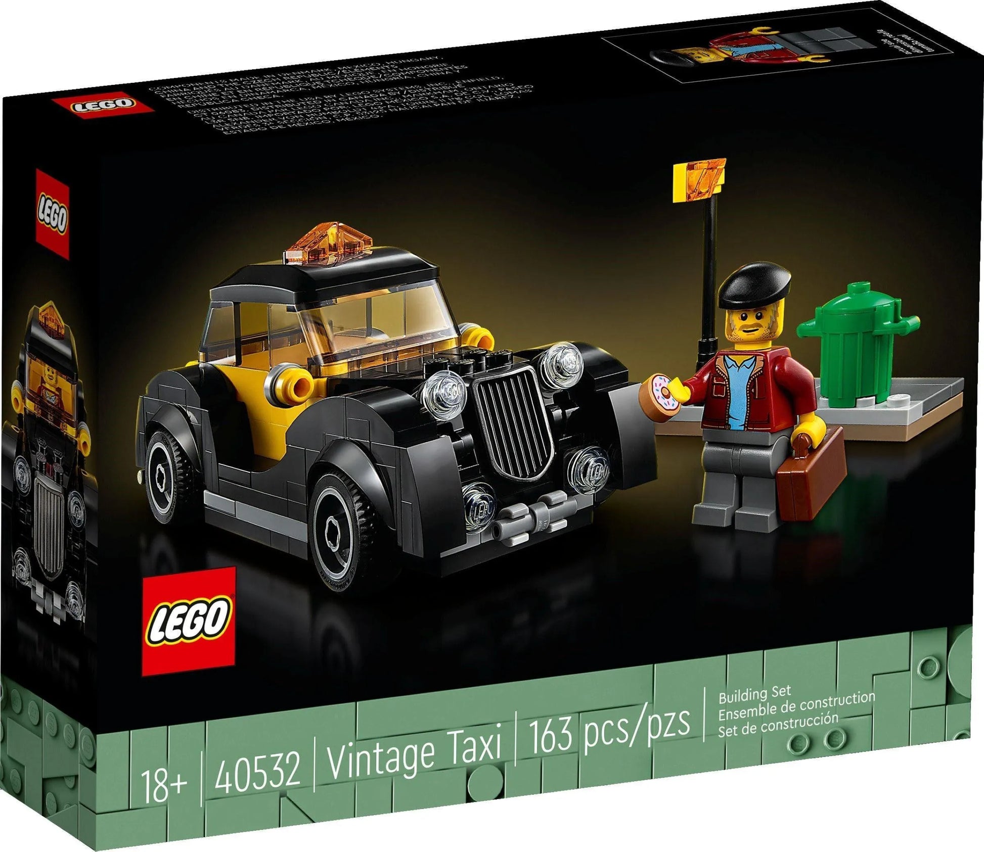 LEGO Vintage Yellow Cab Taxi 40532 Creator LEGO CREATOR @ 2TTOYS | Official LEGO shop😊🥰 LEGO €. 9.99