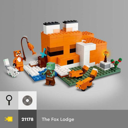 LEGO Vossenhut 21178 Minecraft LEGO MINECRAFT @ 2TTOYS | Official LEGO shop😊🥰 LEGO €. 19.99