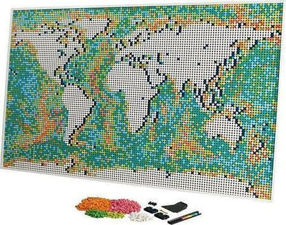 LEGO Wereldkaart / kaart van de wereld / World map 31203 Art LEGO ART @ 2TTOYS LEGO €. 259.99