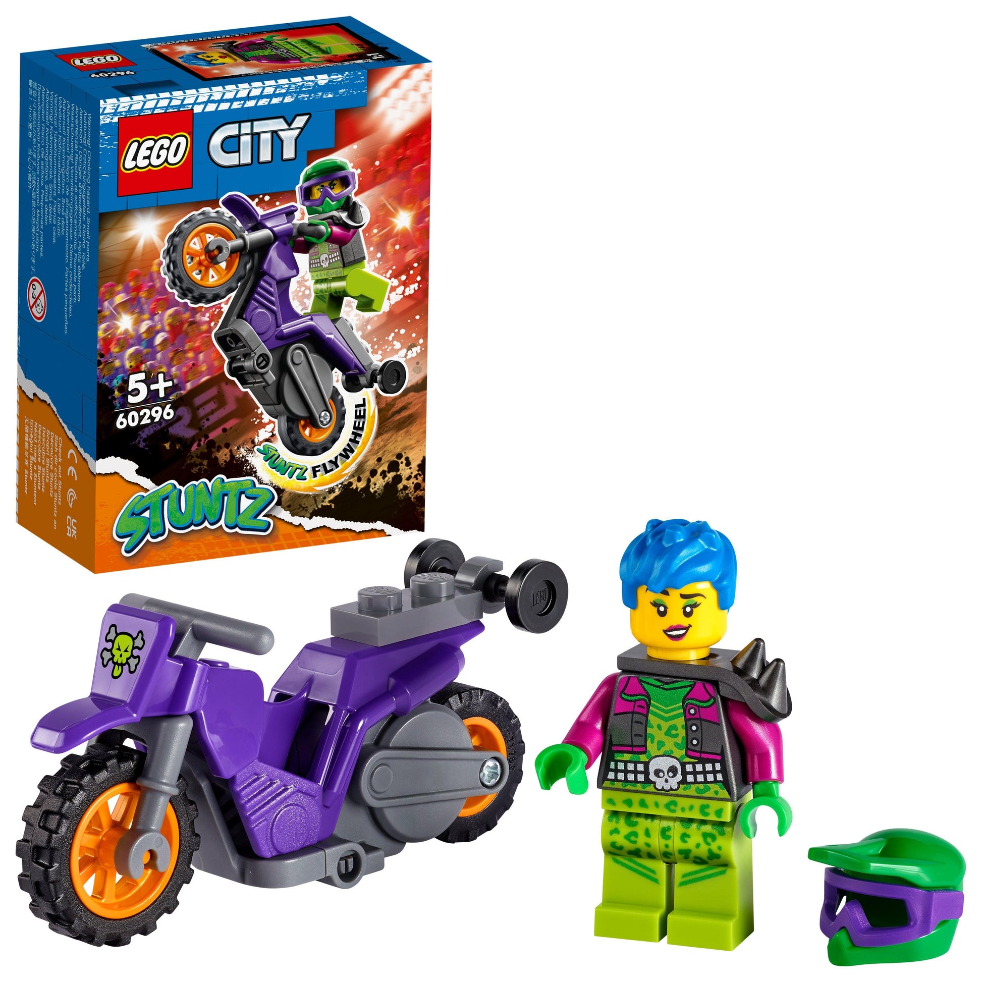 LEGO Wheelie stunt motor 60296 City LEGO CITY STUNTZ @ 2TTOYS | Official LEGO shop😊🥰 LEGO €. 7.18