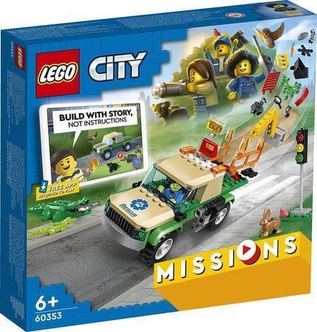 LEGO Wilde dieren redding 60353 City LEGO CITY WILDLIFE @ 2TTOYS LEGO €. 24.99