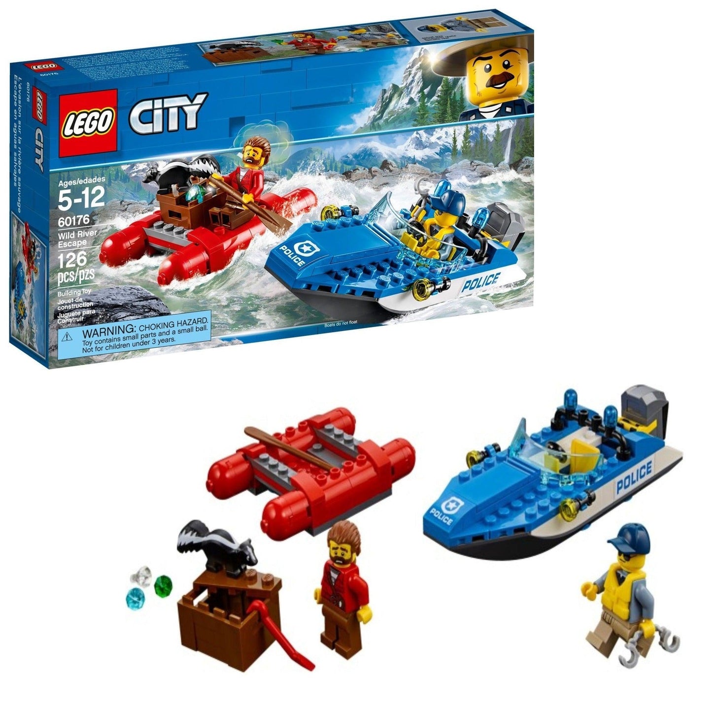 LEGO Wilde rivierontsnapping 60176 City LEGO CITY @ 2TTOYS LEGO €. 11.49