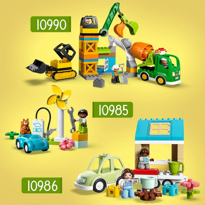 LEGO Wind Turbine and Electric Car 10985 DUPLO @ 2TTOYS | Official LEGO shop😊🥰 LEGO €. 9.99