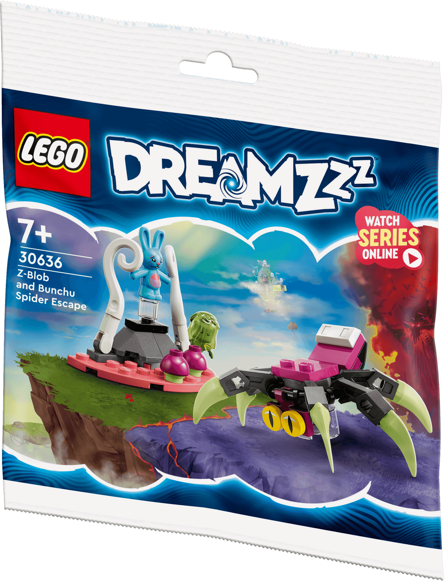 LEGO Z-Blob en Bunchu spinontsnapping 30636 Dreamzzz LEGO @ 2TTOYS | Official LEGO shop😊🥰 LEGO €. 4.99