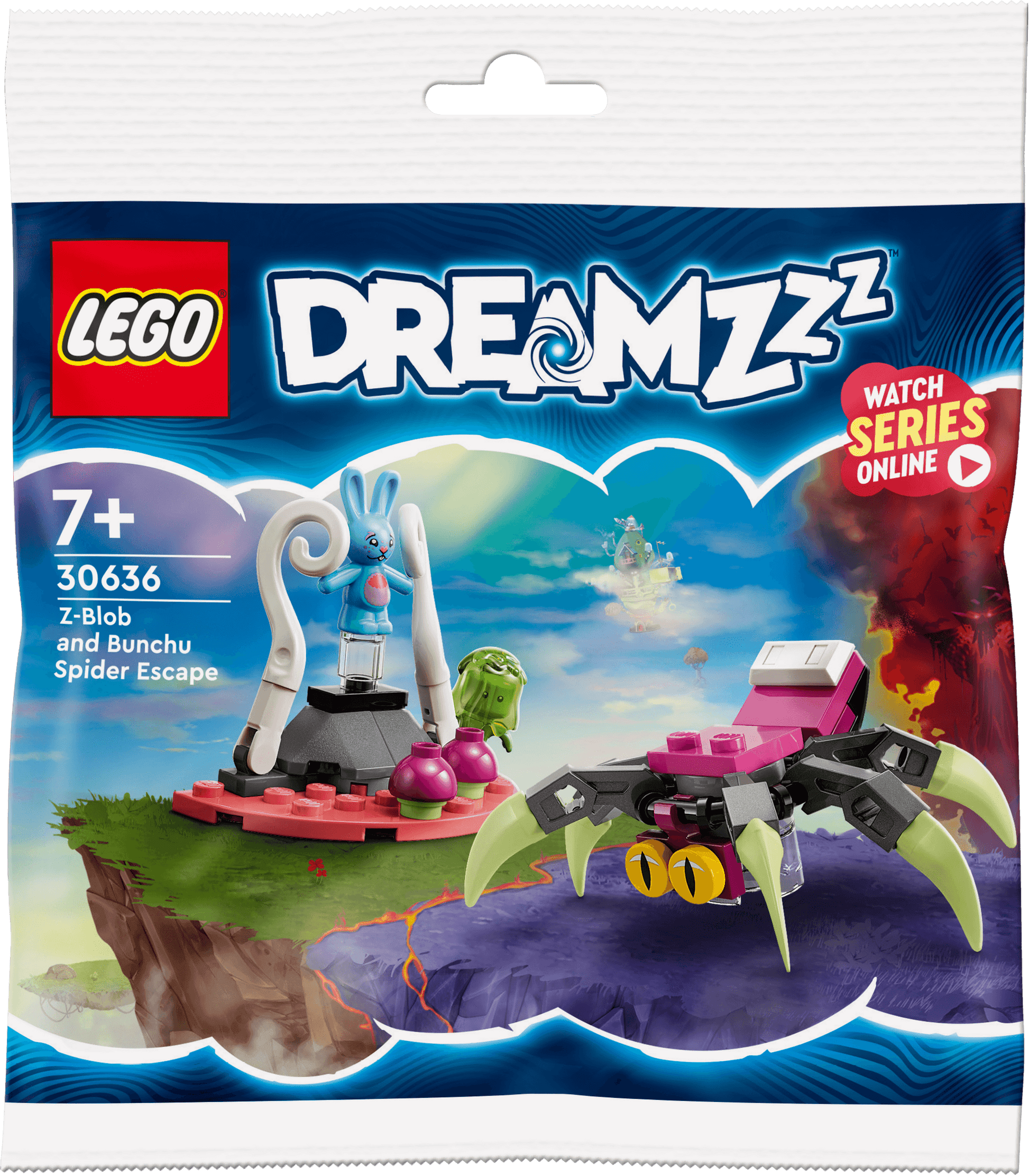 LEGO Z-Blob en Bunchu spinontsnapping 30636 Dreamzzz LEGO @ 2TTOYS | Official LEGO shop😊🥰 LEGO €. 4.99