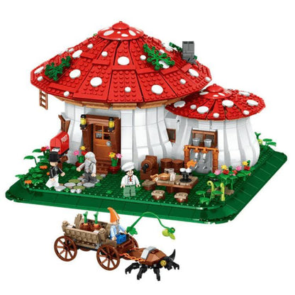 Mushroom house / Paddestoel huisje 2232 delig BLOCKZONE @ 2TTOYS BLOCKZONE €. 142.49