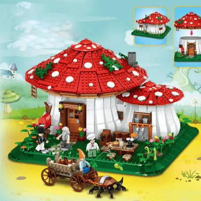 Mushroom house / Paddestoel huisje 2232 delig BLOCKZONE @ 2TTOYS BLOCKZONE €. 142.49