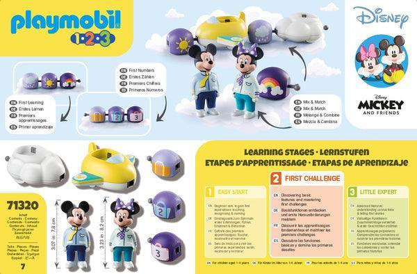 PLAYMOBIL 1.2.3 & Disney: Mickey en Minnie's vlucht in de wolken 71320 Disney @ 2TTOYS PLAYMOBIL €. 15.99