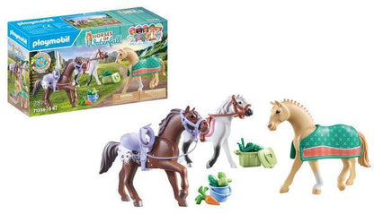 PLAYMOBIL 3 paarden met accessoires 71356 Horses of Waterfall PLAYMOBIL HORSES OF WATERFALL @ 2TTOYS PLAYMOBIL €. 11.99