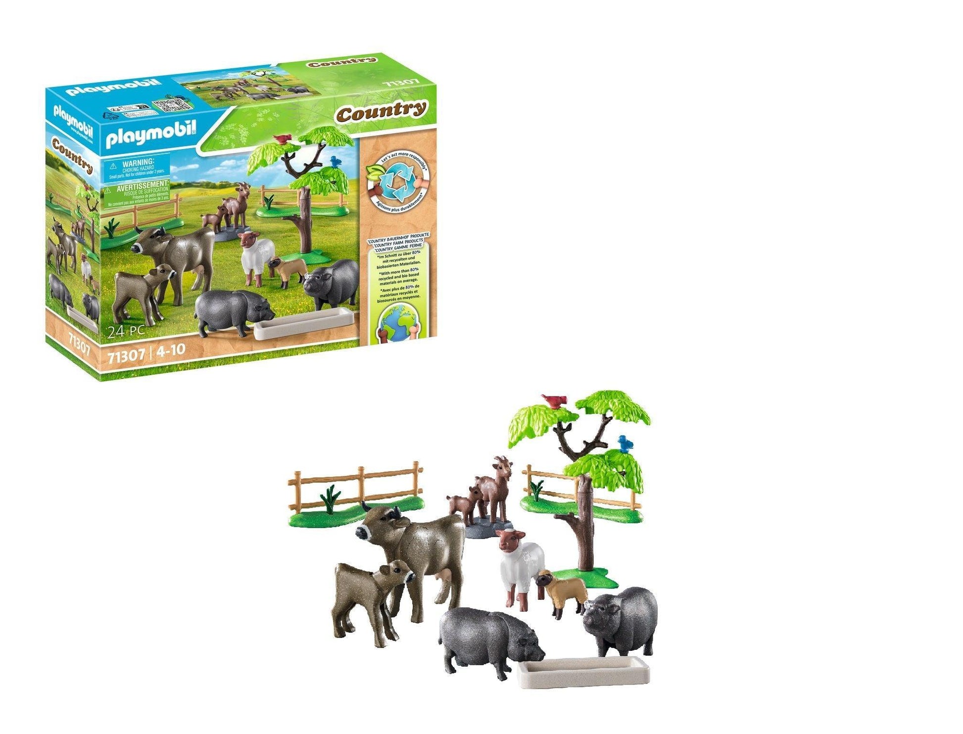 PLAYMOBIL Aanvulling dieren voor de boerderij 71307 Country PLAYMOBIL CITY LIFE @ 2TTOYS | Official LEGO shop😊🥰 PLAYMOBIL €. 20.99