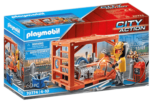 PLAYMOBIL Container productie fabricage 70774 City Action PLAYMOBIL @ 2TTOYS PLAYMOBIL €. 9.99