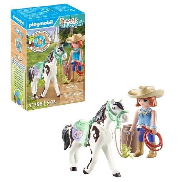 PLAYMOBIL Ellie en Sawdust speelset 71358 Horses of Waterfall PLAYMOBIL HORSES OF WATERFALL @ 2TTOYS | Official LEGO shop😊🥰 PLAYMOBIL €. 6.99