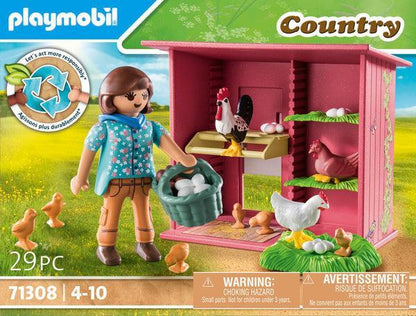 PLAYMOBIL Kippenhok 71308 Country PLAYMOBIL CITY LIFE @ 2TTOYS PLAYMOBIL €. 9.99