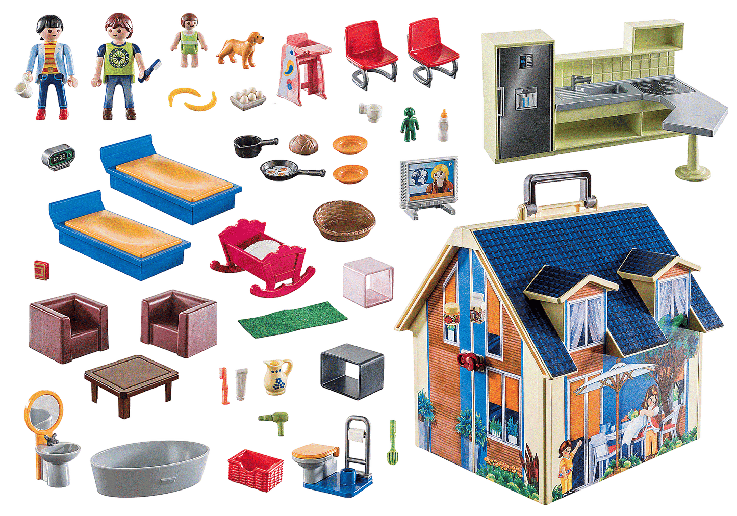 Playmobil Mijn meeneempoppenhuis 70985 Poppenhuis PLAYMOBIL POPPENHUIS @ 2TTOYS PLAYMOBIL €. 27.99