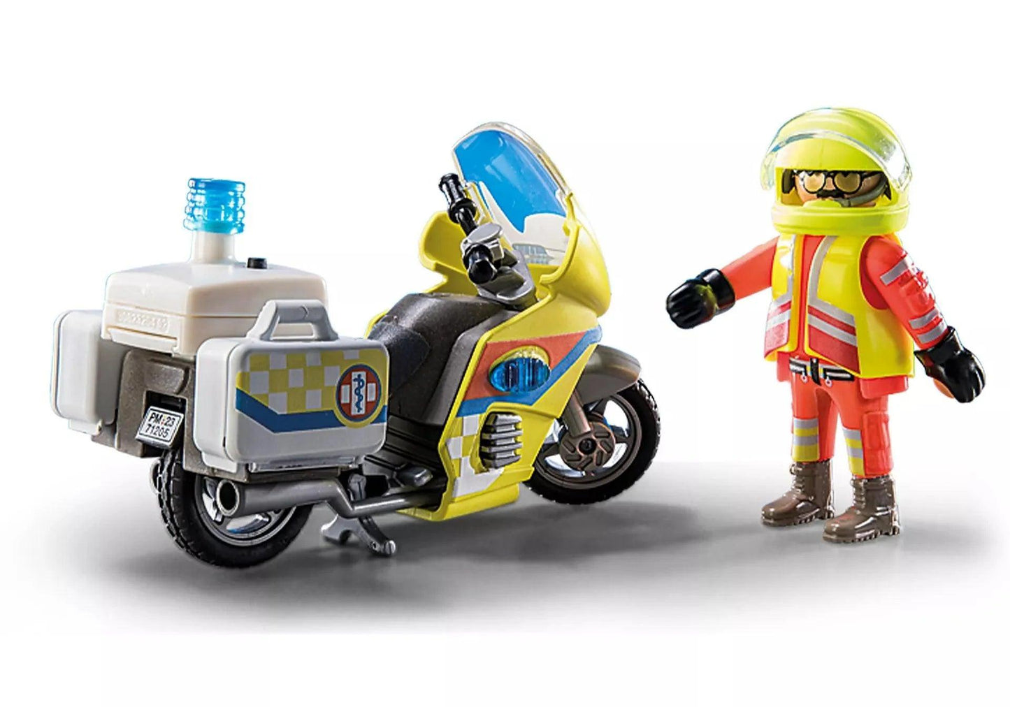 PLAYMOBIL Noodmotorfiets met zwaailicht 71205 City Life PLAYMOBIL CITY LIFE @ 2TTOYS PLAYMOBIL €. 12.99