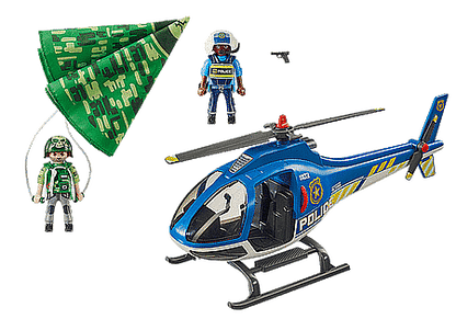 PLAYMOBIL Politiehelikopter: parachute-achtervolging 70569 City Action Politie PLAYMOBIL @ 2TTOYS PLAYMOBIL €. 18.99