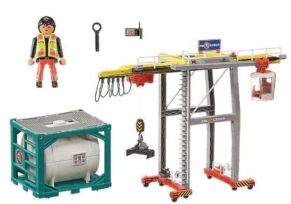 PLAYMOBIL Portaalkraan met containers 70770 City Action PLAYMOBIL @ 2TTOYS PLAYMOBIL €. 48.99