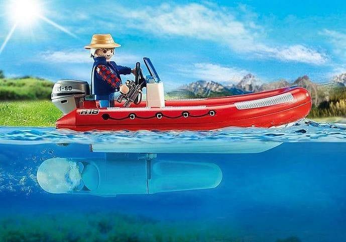 Playmobil Rubberboot met stropers 5559 Wildlife PLAYMOBIL @ 2TTOYS PLAYMOBIL €. 13.99